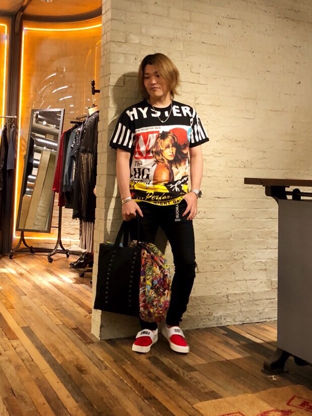 HYSTERIC GLAMOURルクア大阪店☆pochi☆ / HYSTERIC GLAMOUR styling