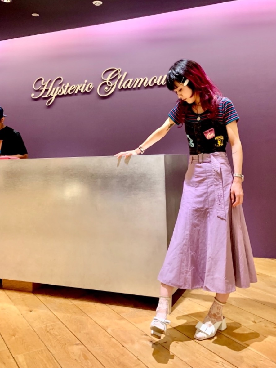 HYSTERIC GLAMOURなんばパークス店韓歩 / HYSTERIC GLAMOUR styling