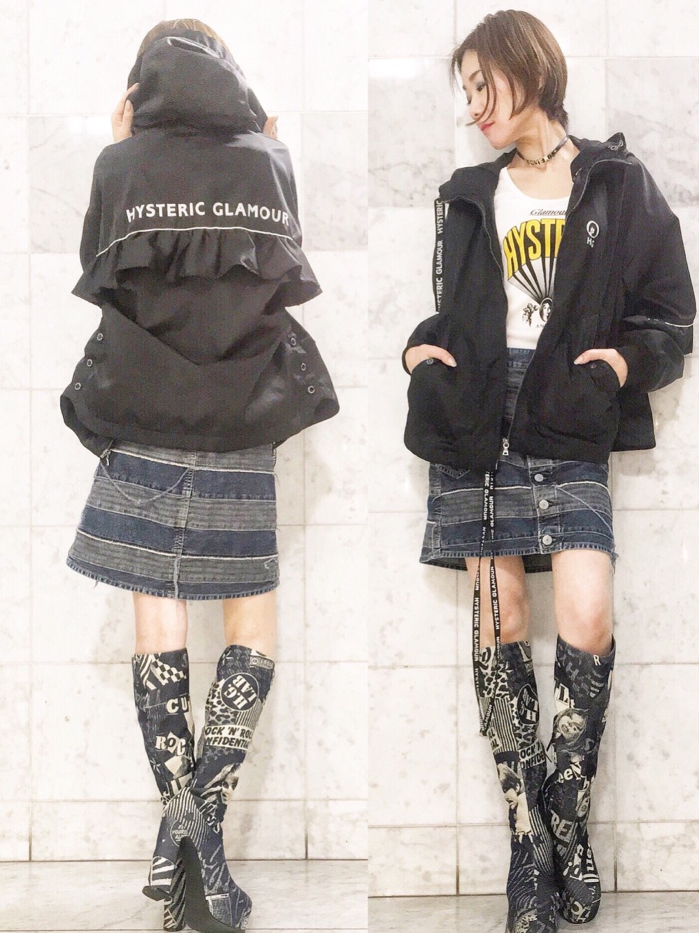 HYSTERIC GLAMOUR仙台店Hazuki / HYSTERIC GLAMOUR styling