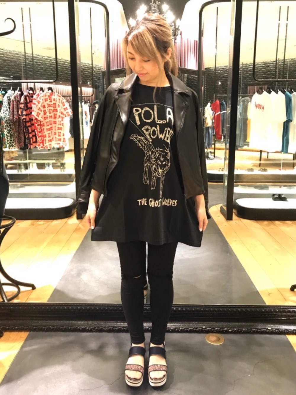 Hysteric Glamourなんばパークス店ピンク パンダー Hysteric Glamour Styling