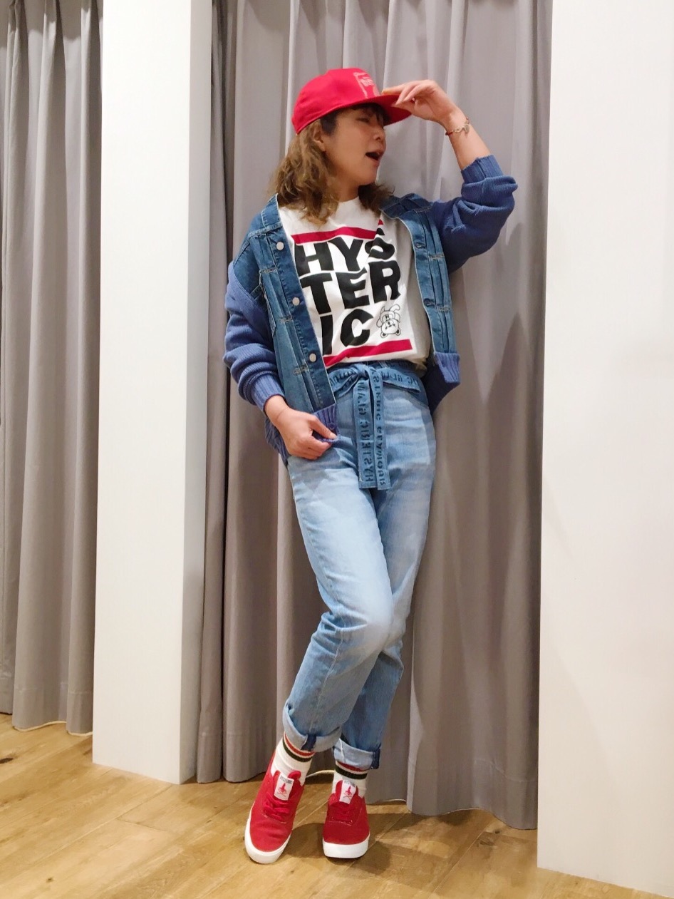 HYSTERIC GLAMOUR福岡店happachin / HYSTERIC GLAMOUR styling