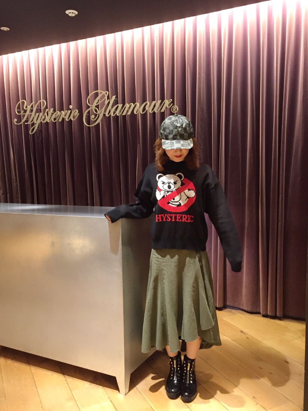 HYSTERIC GLAMOURなんばパークス店RAY / HYSTERIC GLAMOUR styling