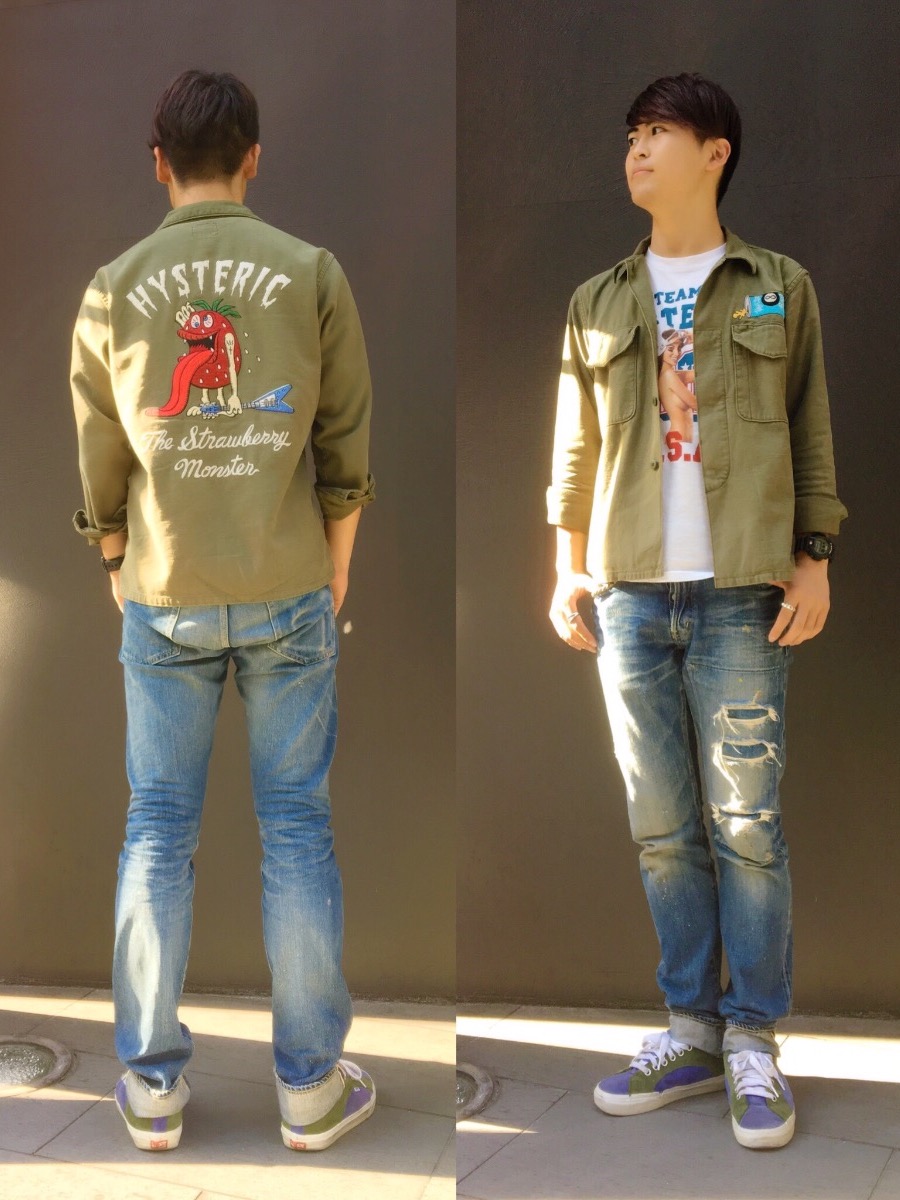 HYSTERIC GLAMOUR福岡店endy / HYSTERIC GLAMOUR styling