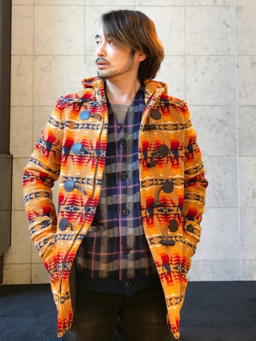 HYSTERIC GLAMOURとPENDLETONのコラボダッフルコート neuroinstituto