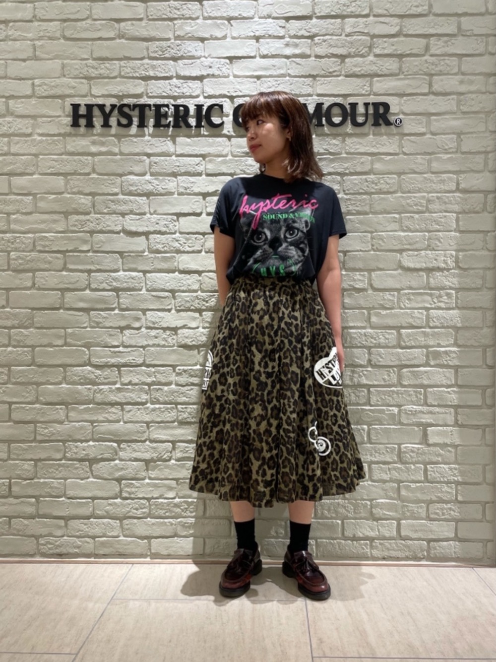 HYSTERIC GLAMOUR ヒステリックグラマー タック キュロット-