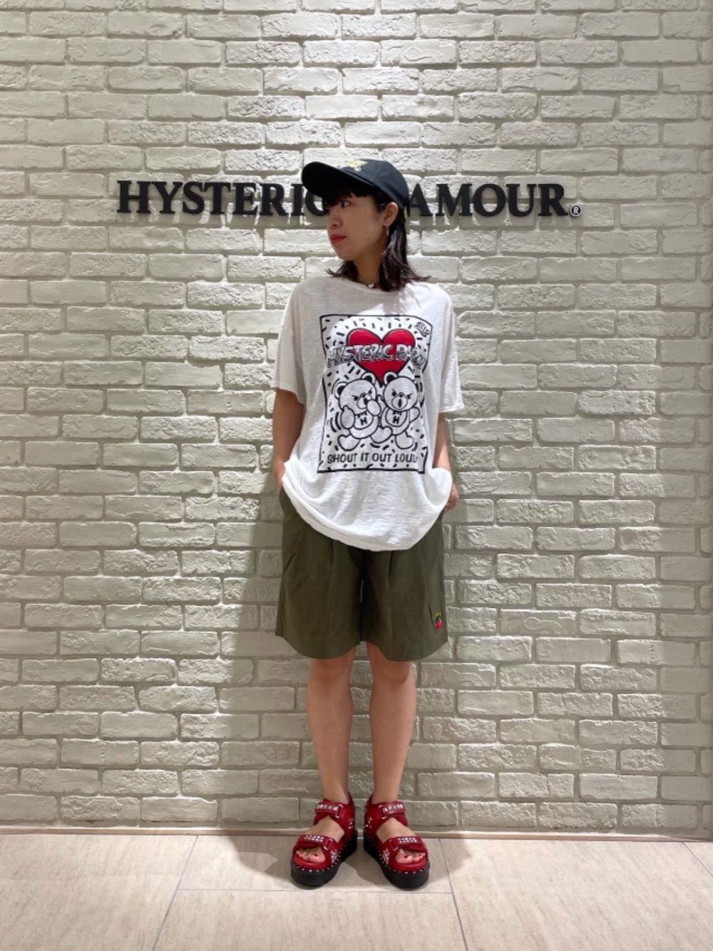 HYSTERIC GLAMOURタカシマヤゲートタワーモール店ユコイムニダ