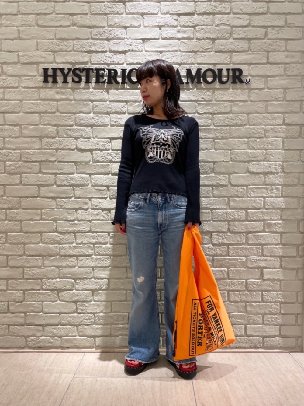 HYSTERIC GLAMOURタカシマヤゲートタワーモール店ユコイムニダ