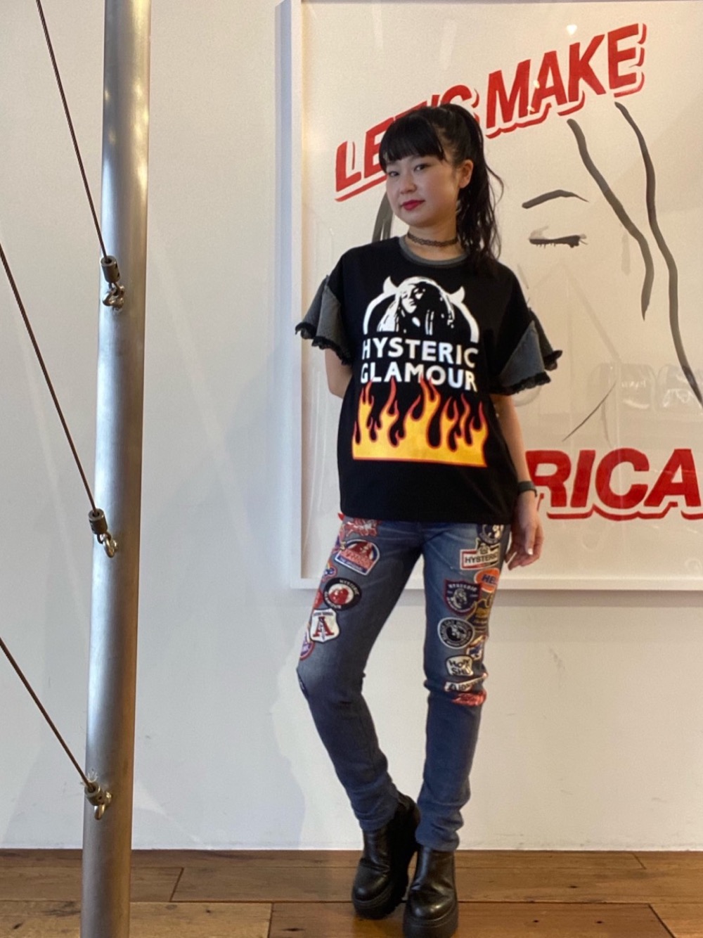 HYSTERIC GLAMOUR渋谷店fukuchan / HYSTERIC GLAMOUR styling