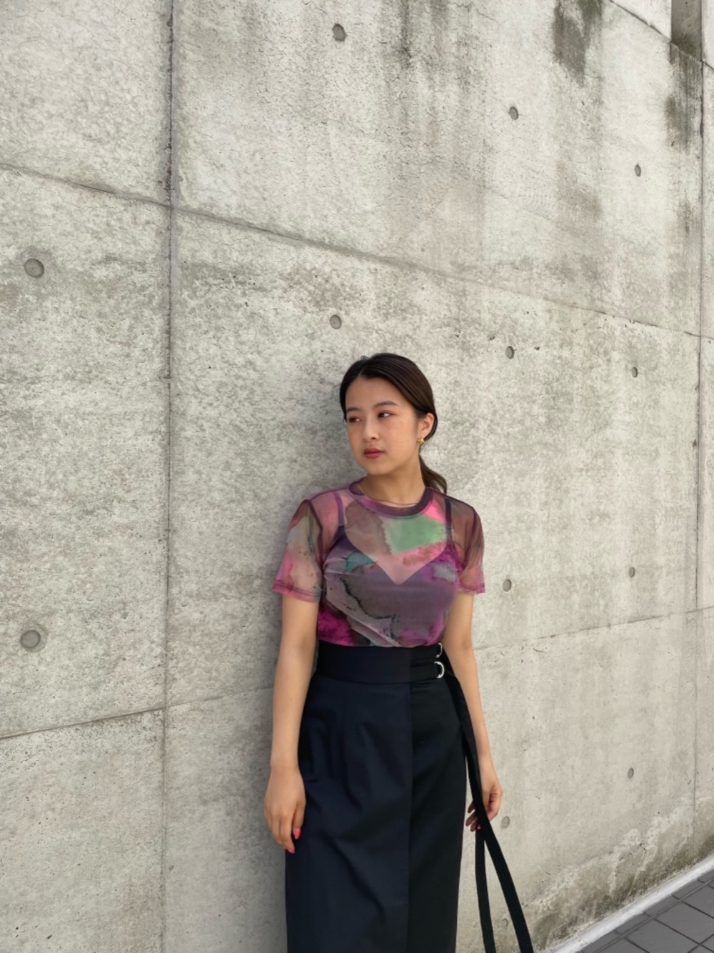 UNITE SHEER TOPS | Rie | TINA：JOJUN | オフィス | TINA：JOJUN