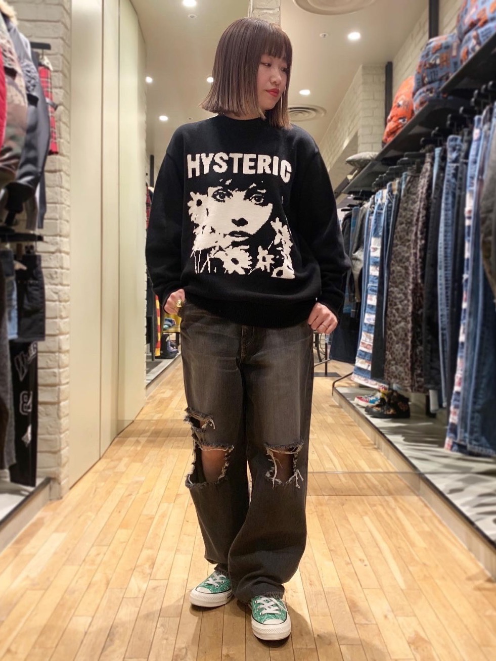 HYSTERIC GLAMOUR横浜ジョイナス店mariko / HYSTERIC GLAMOUR styling