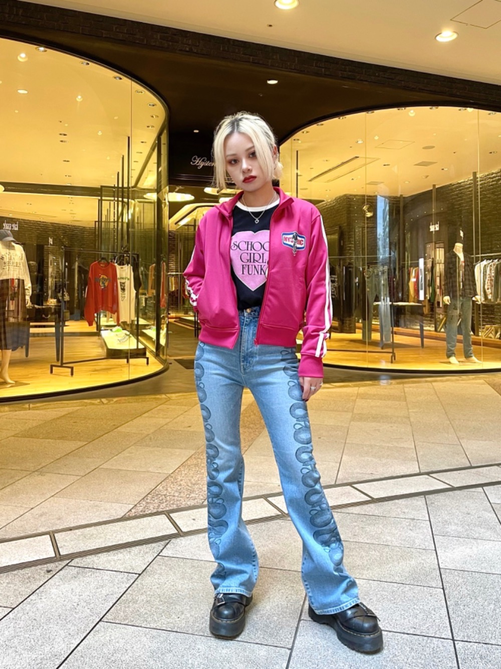 HYSTERIC GLAMOURなんばパークス店韓歩 / HYSTERIC GLAMOUR styling