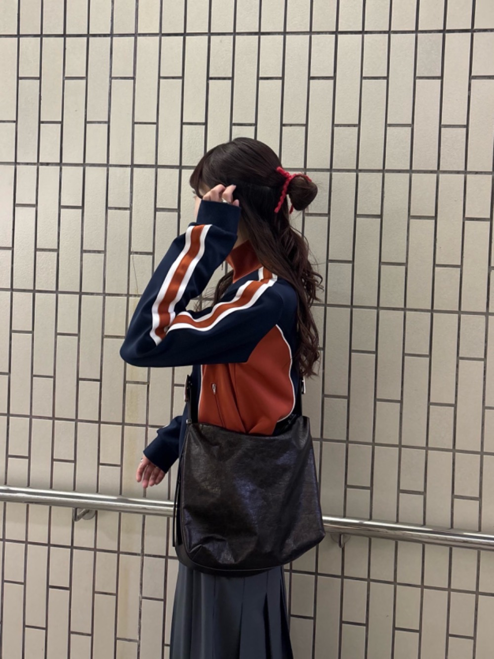 エンブレム刺繍入りトラックジャケット | Kaoru | TINA：JOJUN