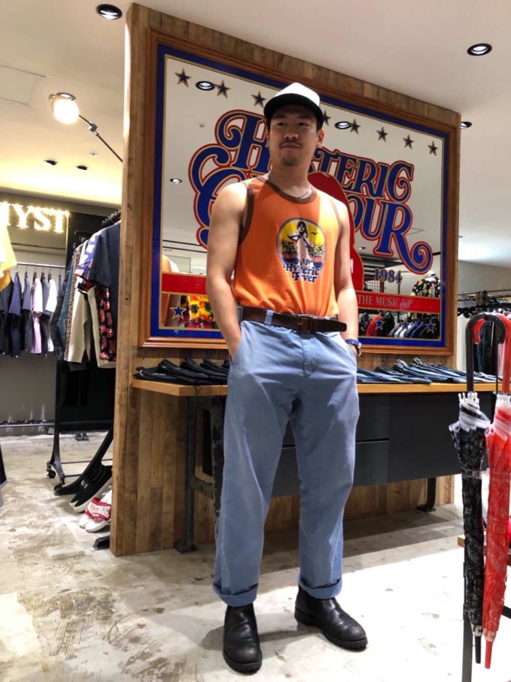 Hysteric Glamour阪急メンズ東京店hyshmt05 Hysteric Glamour Styling