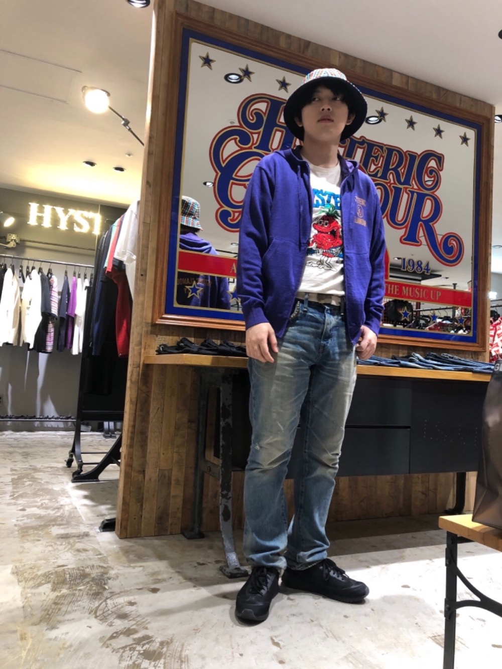 Hysteric Glamour阪急メンズ東京店hyshmt07 Hysteric Glamour Styling