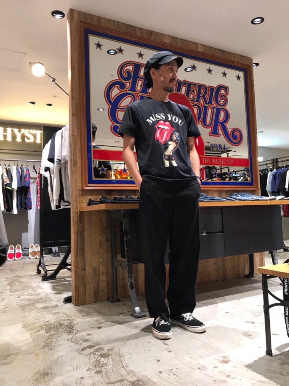 Hysteric Glamour阪急メンズ東京店hyshmt01 Hysteric Glamour Styling